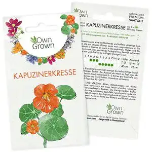 Kapuzinerkresse-Samen OwnGrown, für ca. 6x blühende