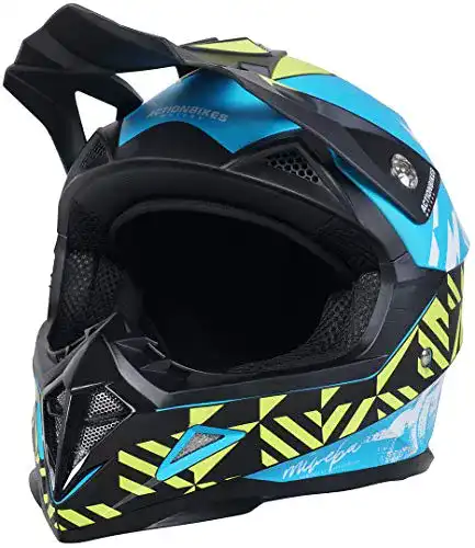 Kinder-Motorradhelm Actionbikes Motors Kinder Cross Helm Hornet