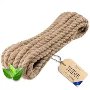 Juteseil Creative Deco | 10m Lang | 20mm Dick | Hanfseil