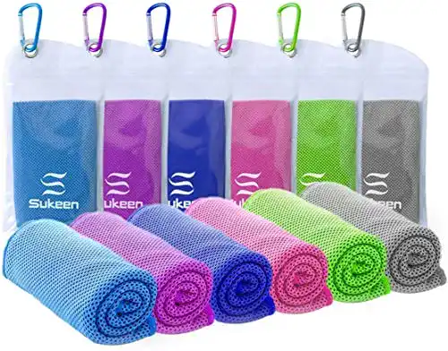 Kühlendes Handtuch Sukeen, Kühltuch Set, Kühltücher Hals