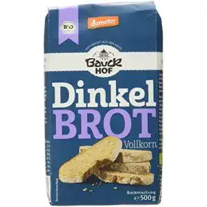 Brotbackmischung Bauckhof Dinkelbrot Vollkorn, 6 x 500 g