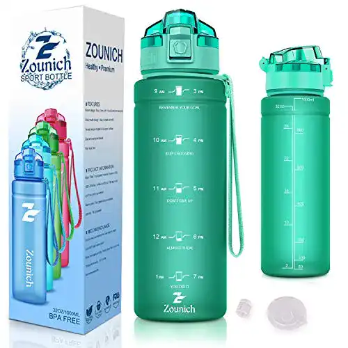 Kunststoff-Trinkflasche Zounich Trinkflasche Kinder auslaufsicher