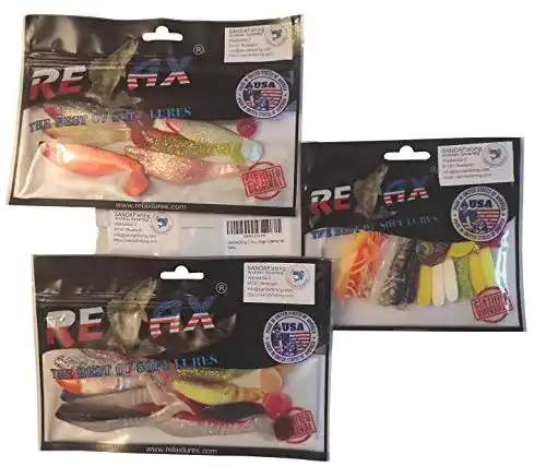 Gummifisch SANDAFishing 31 e Twister 7cm – 11cm Wundertüte Relax