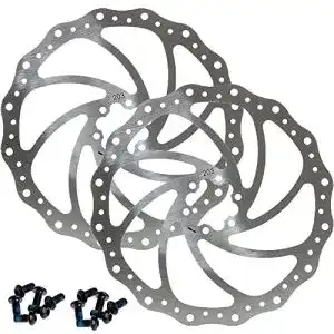 Fahrrad-Bremsscheibe BESNIN Fahrrad Bremsscheibe 2 Stück