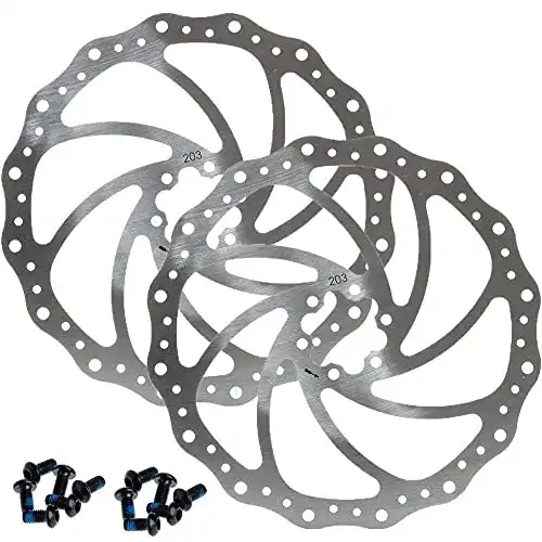 Fahrrad-Bremsscheibe BESNIN Fahrrad Bremsscheibe 2 Stück