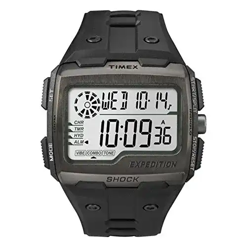 Armbanduhr mit Vibrationsalarm Timex Herren Analog Digital