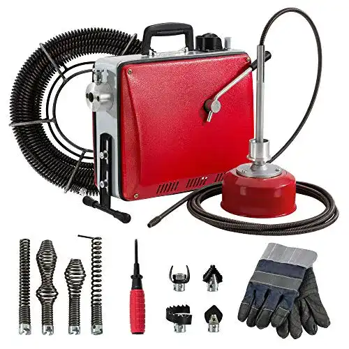 Rohrreinigungsmaschine Arebos Rohrreinigungsgerät | 500 W | 20m