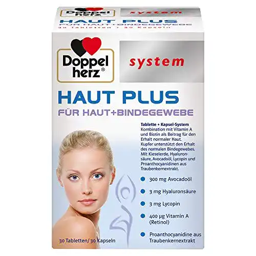 Bindegewebe-Tabletten Doppelherz system HAUT PLUS