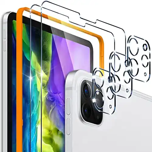 iPad-Pro-11-Panzerglas UniqueMe, 2+3 Stück, 2 Stück Schutzfolie