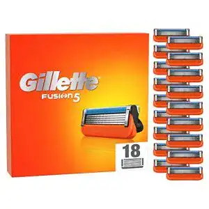 Gillette-Rasierklingen Gillette Fusion 5, 18 Ersatzklingen