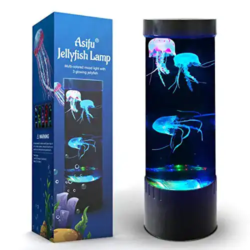 Quallen-Lampe Vaticas Jellyfish Lava Lamp LED Fantasy