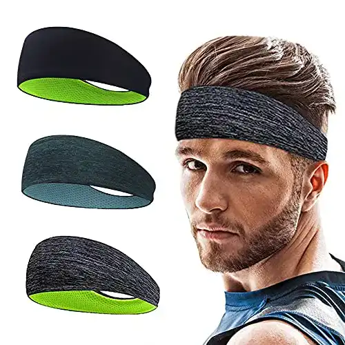 Die beste Stirnband Roysmart Sport, Schweißband Anti Rutsch 3 Pack 2026 Test Bestseller Stirnband Roysmart Sport, Schweißband Anti Rutsch 3 Pack