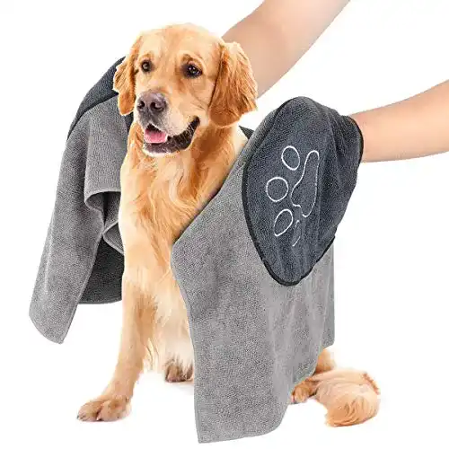 Die beste Hundehandtuch VIKEDI PETS, Mikrofaser Hundebademantel 2026 Test Bestseller Hundehandtuch VIKEDI PETS, Mikrofaser Hundebademantel