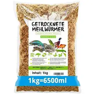 Igelfutter SHF-Natur MeerBach & Rose Vers de Farine, 1 kg