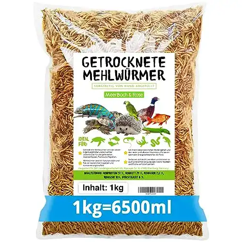Igelfutter SHF-Natur MeerBach & Rose Vers de Farine, 1 kg