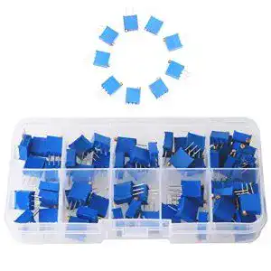 Potentiometer GTIWUNG 60 Stück 3296W 3296 Trimmer kit