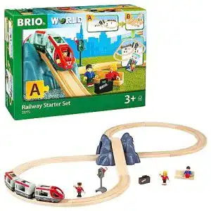 Holzeisenbahn BRIO World 33773 Eisenbahn Starter Set A
