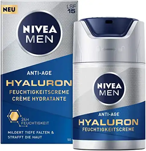 Antifaltencreme Nivea Men Anti-Age Hyaluron Feuchtigkeitscreme