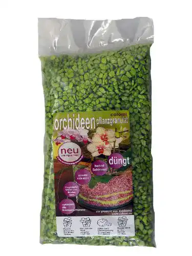 Orchideengranulat Colomi 1 l fein apfelgrün