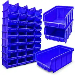 Stapelboxen HMH, Größe 2, 175x103x76mm, blau