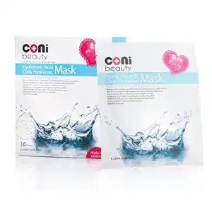 Hyaluron-Tuchmaske Coni Beauty Hyaluron Tuchmasken 10 Stück