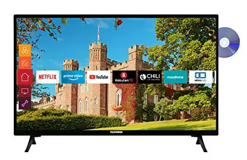Fernseher mit DVD-Player integriert Telefunken XH32J511D 32 Zoll