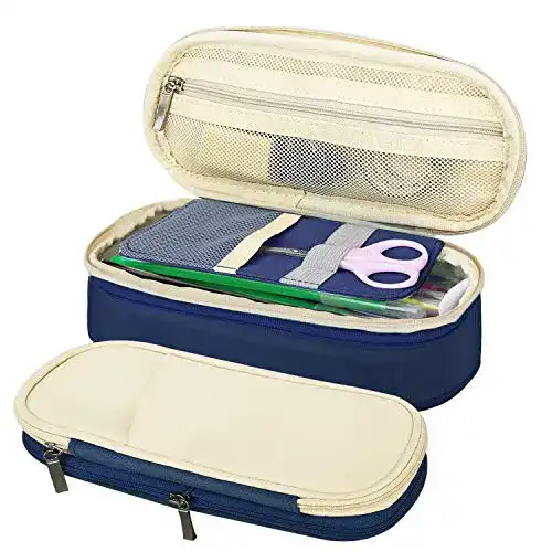 Federmäppchen MoKo Groß , Groß Kapazität Federtaschen Stiftebox