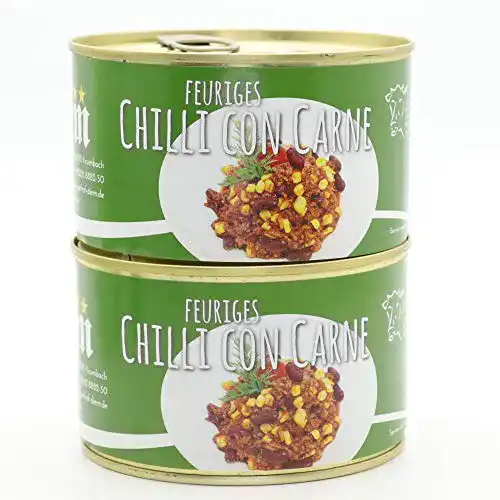 Chili con Carne Diem 2 X Konserve Chilli con Carne Rind u. Schwein