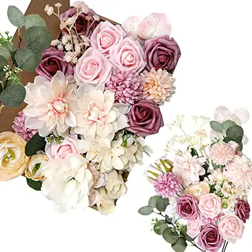 Die beste Seidenblumen OrgMemory , künstlicher Blumenstrauß, Combo 2026 Test Bestseller Seidenblumen OrgMemory , künstlicher Blumenstrauß, Combo