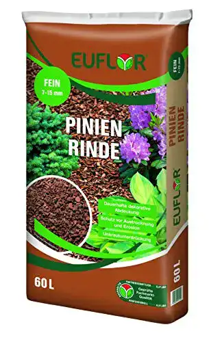 Pinien-Rindenmulch Euflor fein pinienrinde, braun