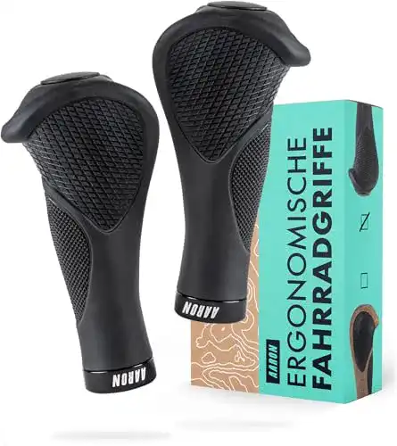 Ergonomischer Fahrradgriff AARON Ergonomic mit Gel Dämpfung