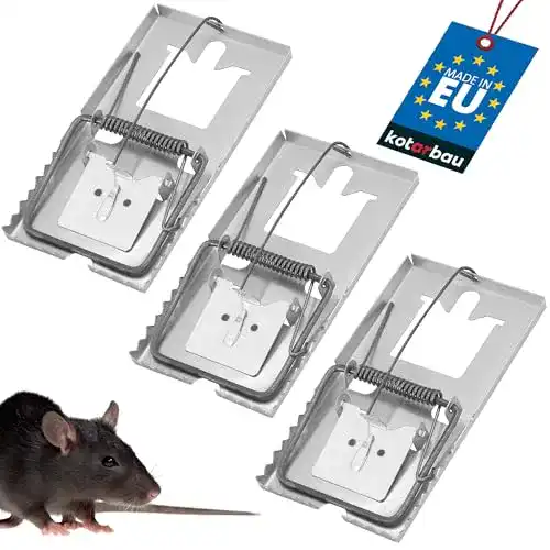 Die beste Rattenfalle Schlagfalle KOTARBAU ® 3er Set 170x100mm 2026 Test Bestseller Rattenfalle Schlagfalle KOTARBAU ® 3er Set 170x100mm