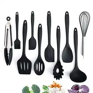 Kochlöffel-Set Adkwse Küchenhelfer Set, Silikon