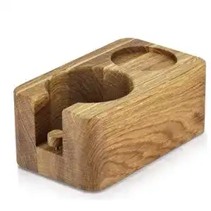 Tamperstation Clara Coffee 58mm, Tamper Station aus Holz