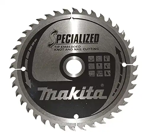 Sägeblatt (165×20) Makita Specialized Saegeblatt, 165 x 20 mm, 40Z