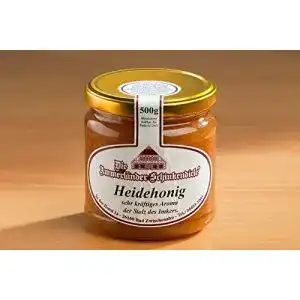 Heidehonig Ammerländer Schinkendiele Größe 500g-Glas