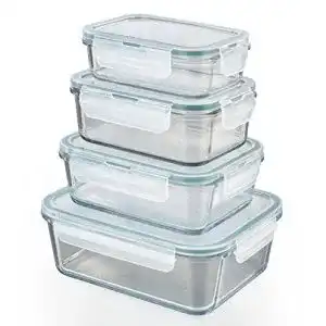 Frischhaltedose GOURMETmaxx Glas, klick-it 4er Set