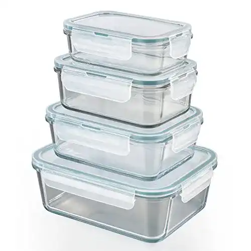 Frischhaltedose GOURMETmaxx Glas, klick-it 4er Set