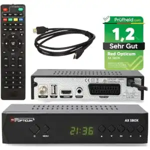 Opticum-Receiver Opticum SBOX Sat mit PVR Aufnahmefunktion