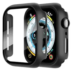 Apple-Watch-6-Hülle Diruite 2-Stück Hülle für Apple Watch Series