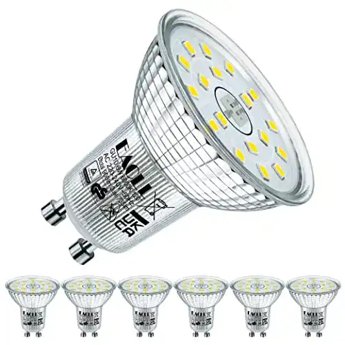 GU10-LED kaltweiß EACLL GU10 LED Kaltweiss 6W Ersetzt 100W