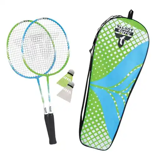 Badmintonschläger Kinder Talbot Torro Unisex Jugend Badminton Set