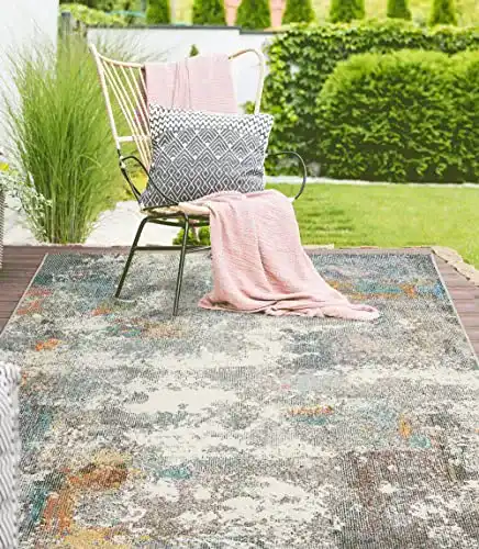 Vintage-Teppich the carpet Palma In- & Outdoor, 140 x 200 cm