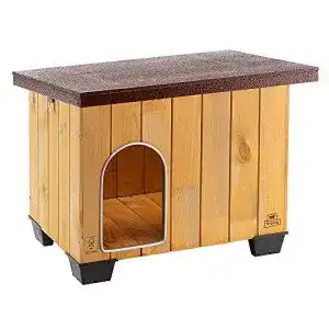 Hundehütte Ferplast Baita 60 Outdoor-, hochwertig, FSC Holz