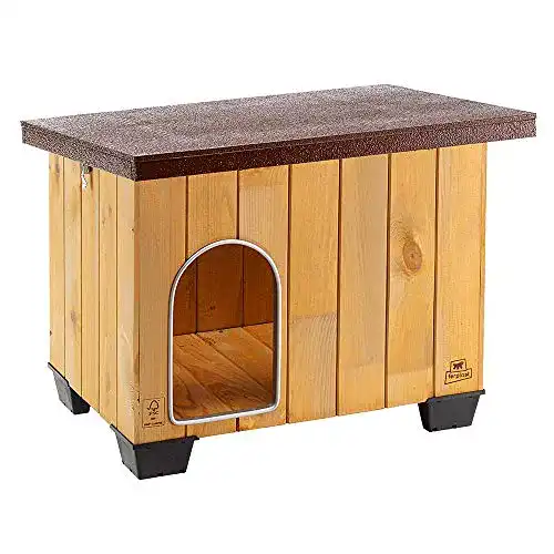 Die beste Hundehütte Ferplast Baita 60 Outdoor-, hochwertig, FSC Holz 2026 Test Bestseller Hundehütte Ferplast Baita 60 Outdoor-, hochwertig, FSC Holz