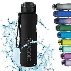 Fahrrad-Trinkflasche Adoric Sport Trinkflasche, [BPA Frei Tritan] 1L
