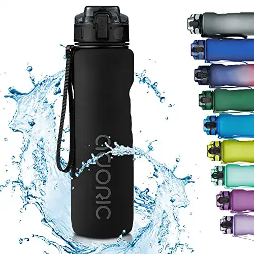 Fahrrad-Trinkflasche Adoric Sport Trinkflasche, [BPA Frei Tritan] 1L