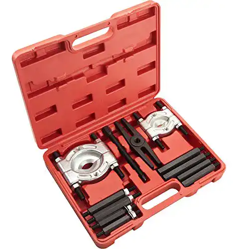 Radlagerwerkzeug TecTake 12 TLG Lagerabzieher Set
