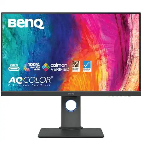 WQHD-Monitor 27 Zoll BenQ PD2705Q, LCD-Display IPS Panel