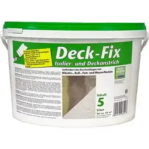 Nikotinsperre Wilckens Deck – Fix Isolier- u. Deckanstrich Weiß 5 L